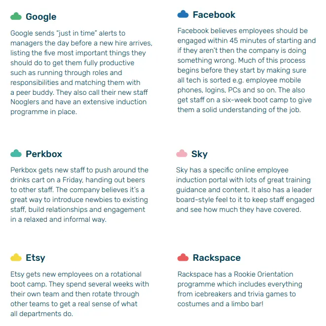 Induction process guide